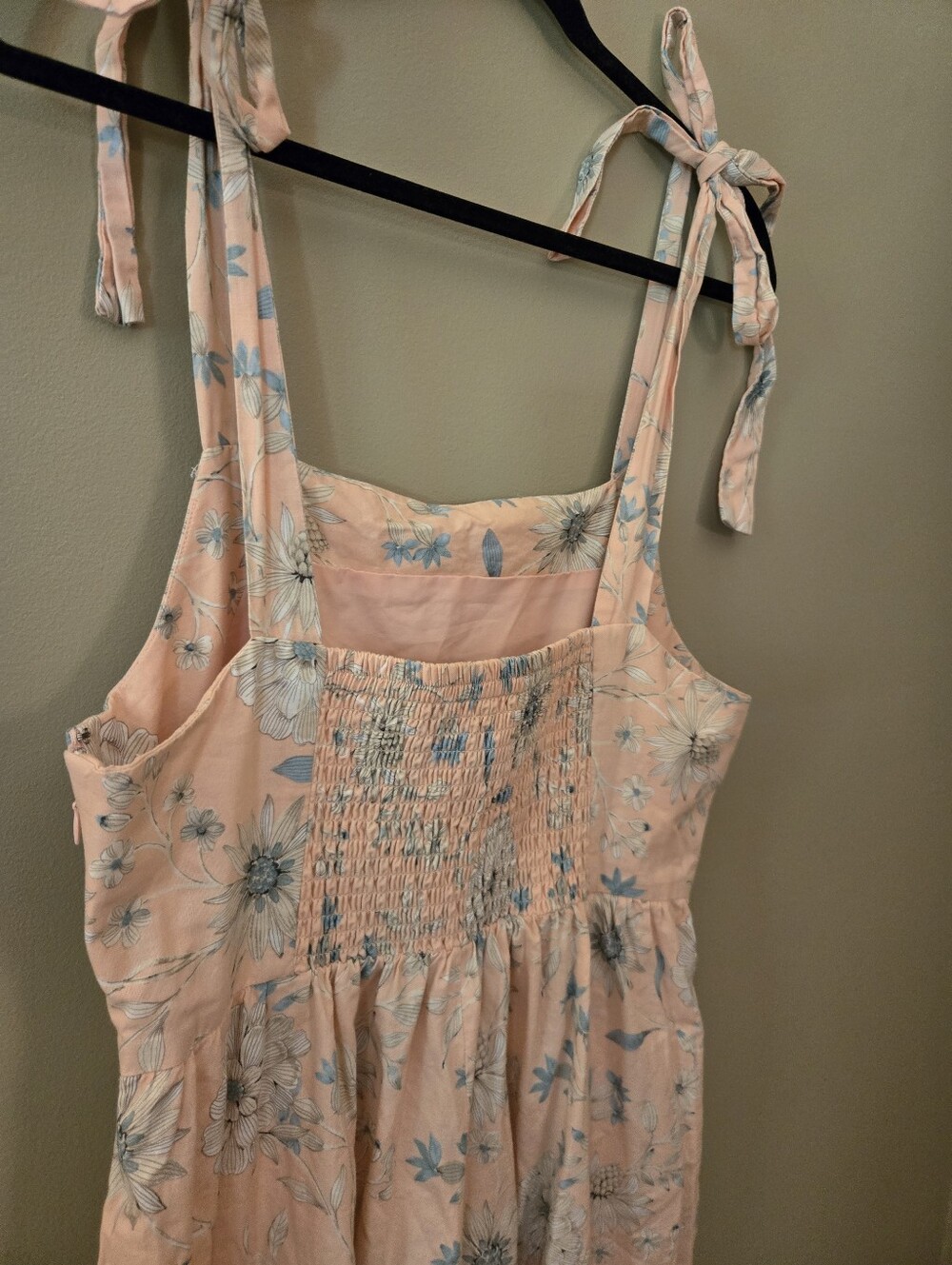 Anthropologie Floral Maxi Dress Size 10 - Picture 12 of 16